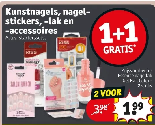 Aanbieding: Kunstnagels, nagelstickers, -lak en -accessoi