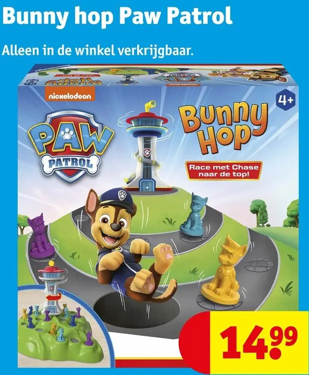 Aanbieding: Bunny hop Paw Patrol