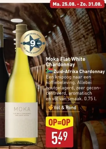 Aanbieding: Moka Flat White Chardonnay
