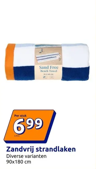 Promotie: Zandvrij strandlaken