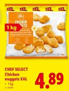 Promotie: Chicken nuggets XXL
