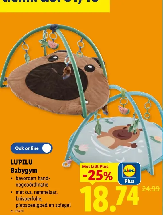 Promotie: Babygym
