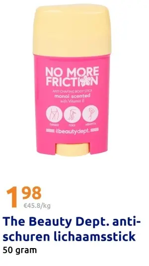 Aanbieding: The Beauty Dept. anti-schuren lichaamsstick