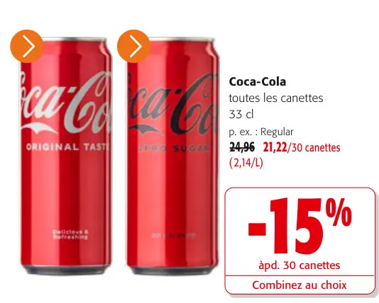 Offre: Coca-Cola