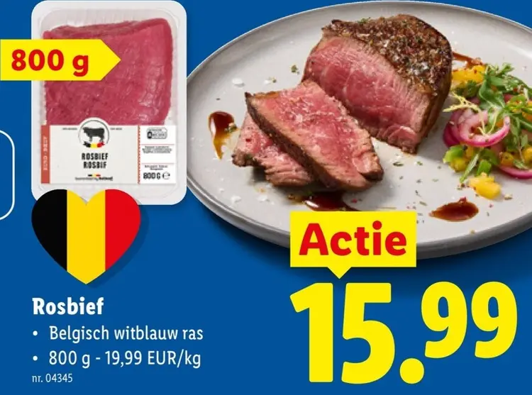 Promotie: Rosbief
