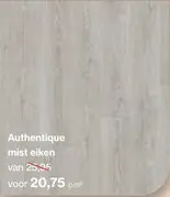 Aanbieding: Authentique mist eiken