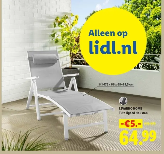 Aanbieding: Tuin ligbed Houston