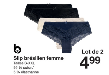 Offre: Slip brésilien femme