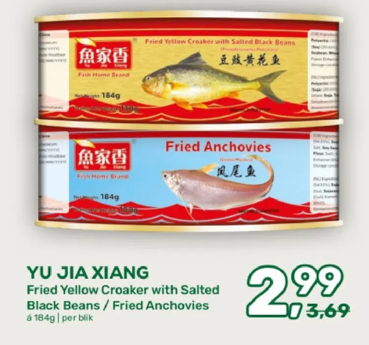 Aanbieding: Fried Yellow Croaker with Salted Black Beans 