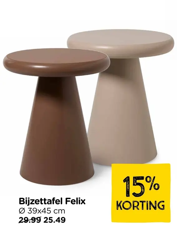 Aanbieding: Bijzettafel Felix