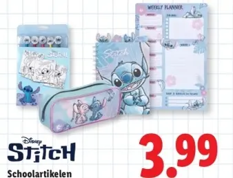 Aanbieding: Stitch Schoolartikelen