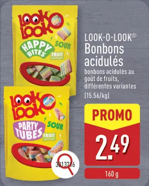 Offre: Bonbons acidulés