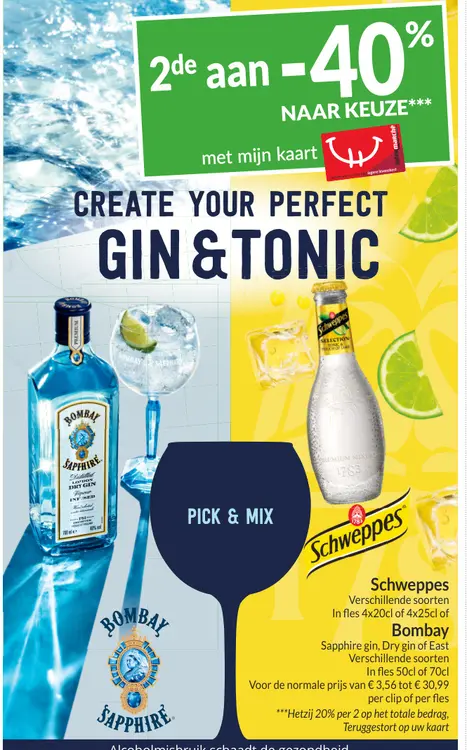 Promotie: Gin & Tonic