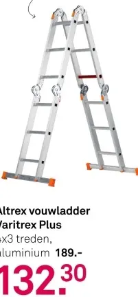 Aanbieding: vouwladder Varitrex Plus