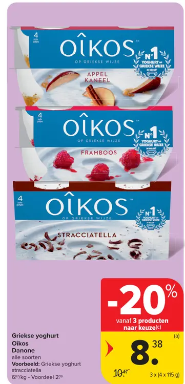 Promotie: Griekse yoghurt Oîkos