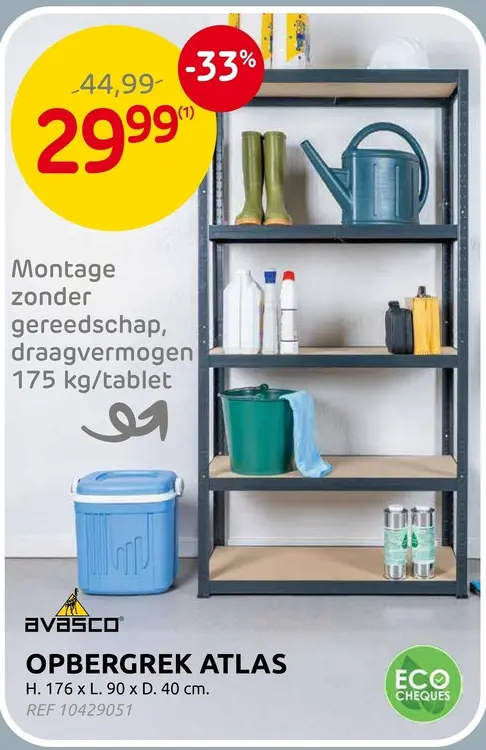 Promotie: Opbergrek atlas