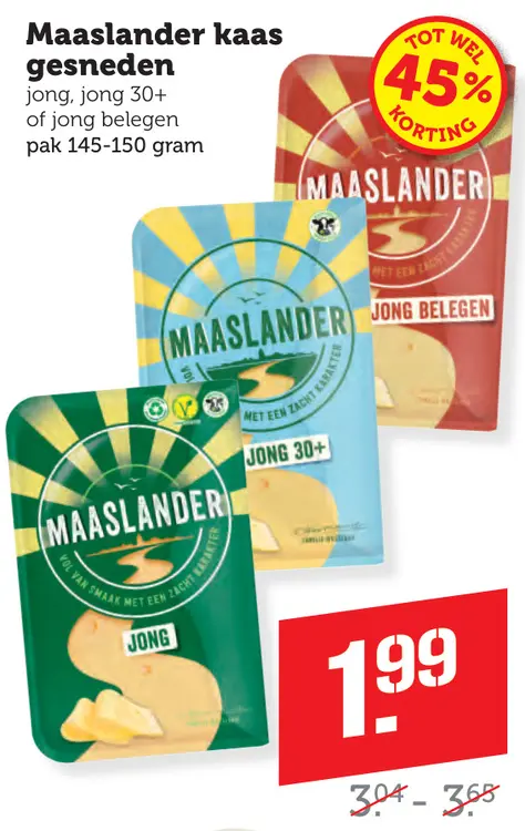Aanbieding: Kaas gesneden