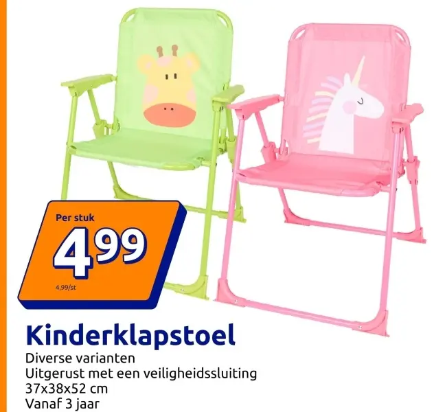 Aanbieding: Kinderklapstoel