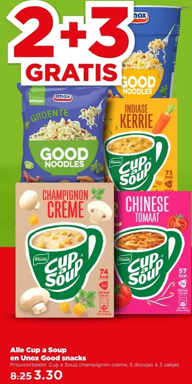 Aanbieding: Good Noodles & Cup-a-Soup