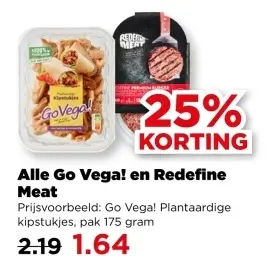 Aanbieding: Go Vega! Plantaardige kipstukjes