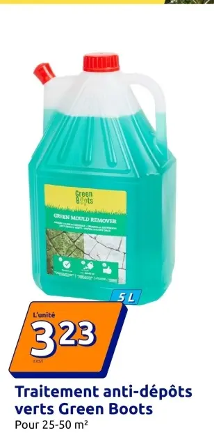Offre: Traitement anti-dépôts verts Green Boots