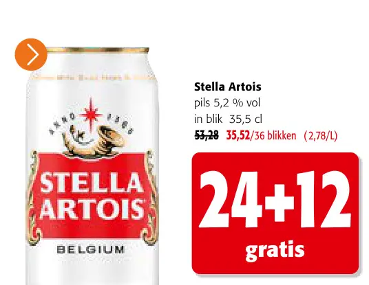 Promotie: Stella Artois