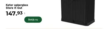 Aanbieding: Keter opbergbox Store It Out