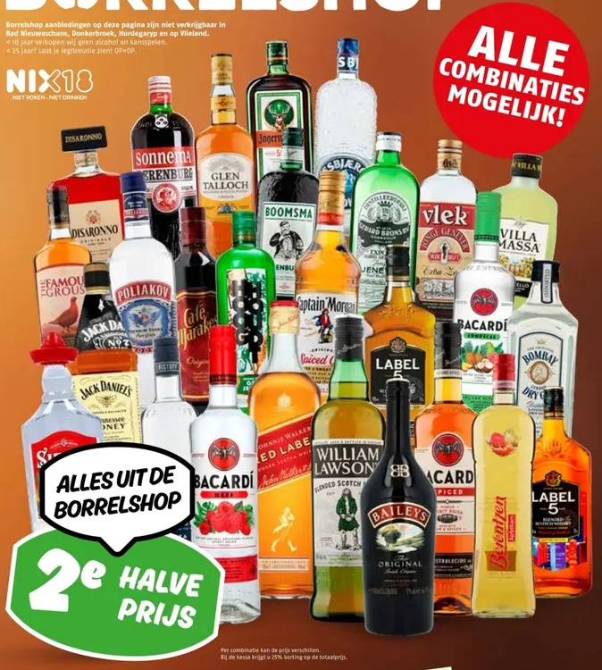Aanbieding: Alle combinaties mogelijk!