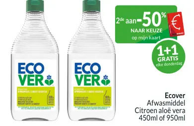 Promotie: Afwasmiddel Citroen aloë vera