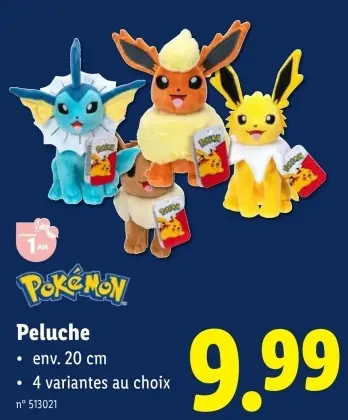 Offre: Peluche