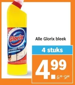 Aanbieding: Alle Glorix bleek