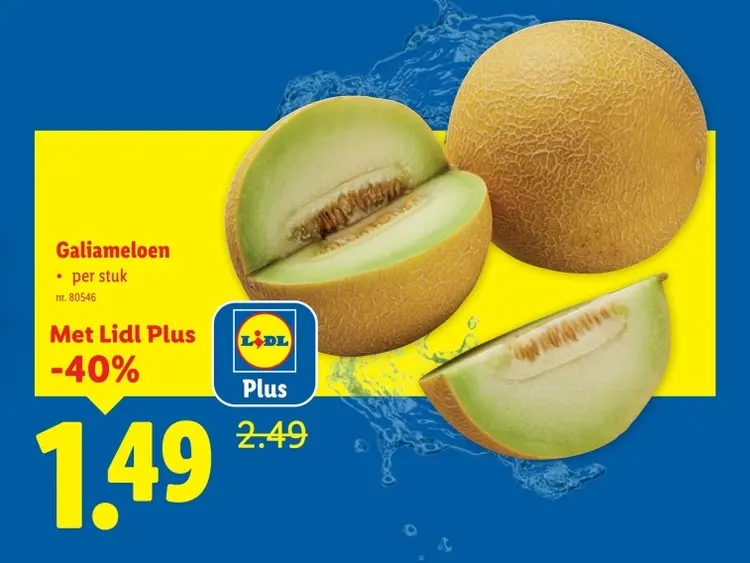 Promotie: Galiameloen