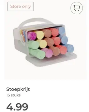 Aanbieding: Stoepkrijt