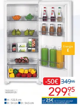 Promotie: Koelkast
