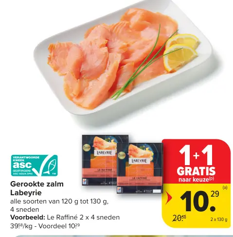 Promotie: Gerookte zalm
