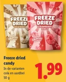 Aanbieding: Freeze dried candy