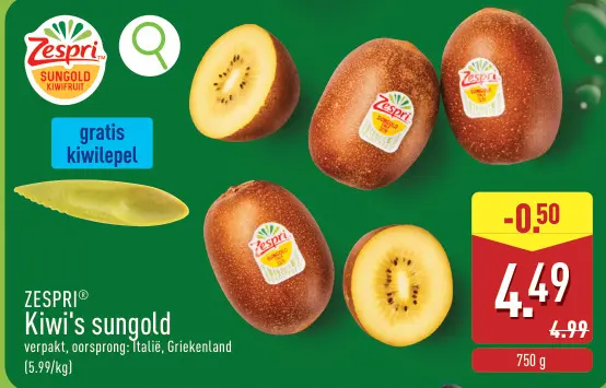 Promotie: Kiwi's sungold