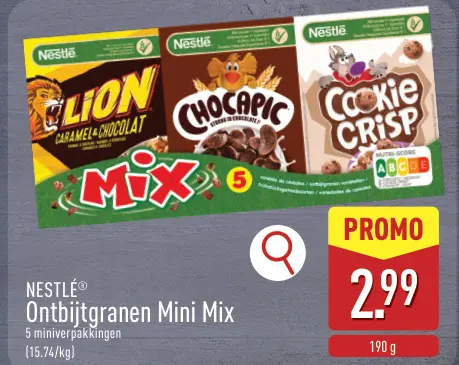 Promotie: Ontbijtgranen Mini Mix