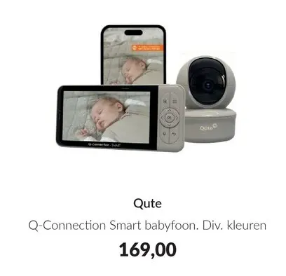 Aanbieding: Q-Connection Smart babyfoon