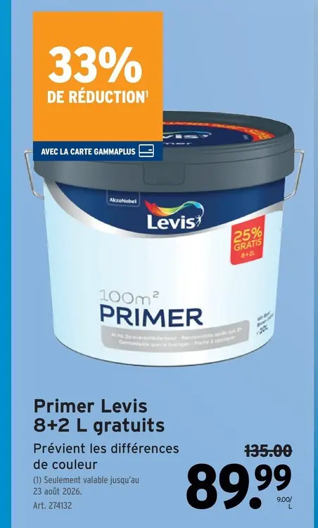 Offre: Primer Levis