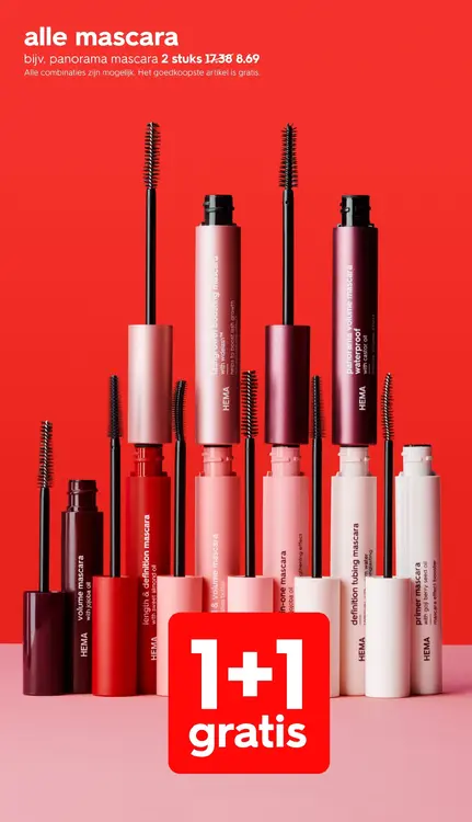Aanbieding: Alle mascara