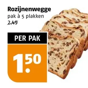Aanbieding: Rozijnenwegge