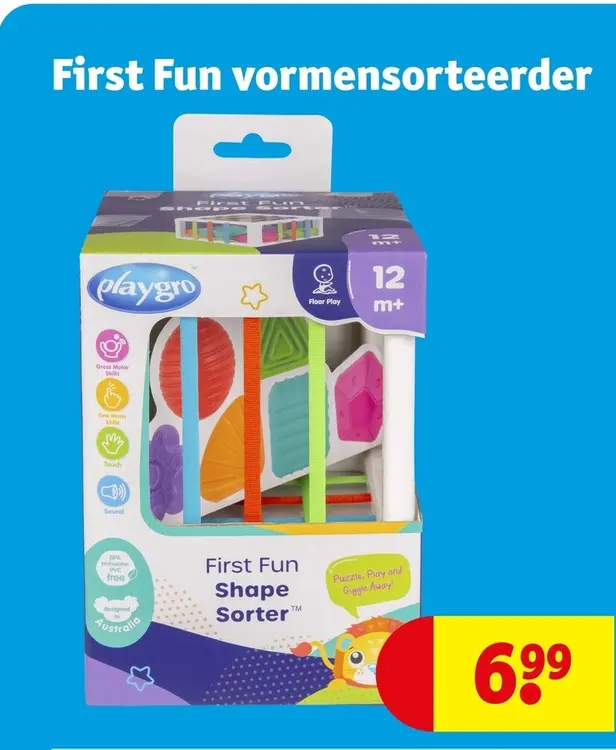 Aanbieding: First Fun vormensorteerder