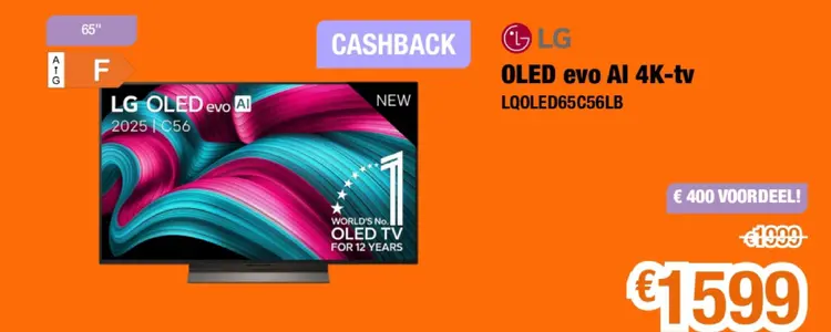 Promotie: OLED evo AI 4K-tv