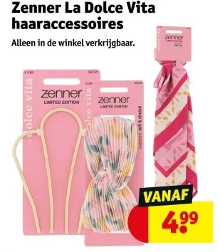 Promotie: La Dolce Vita haaraccessoires