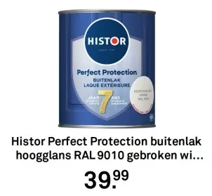 Aanbieding: Perfect Protection buitenlak hoogglans gebroken wit