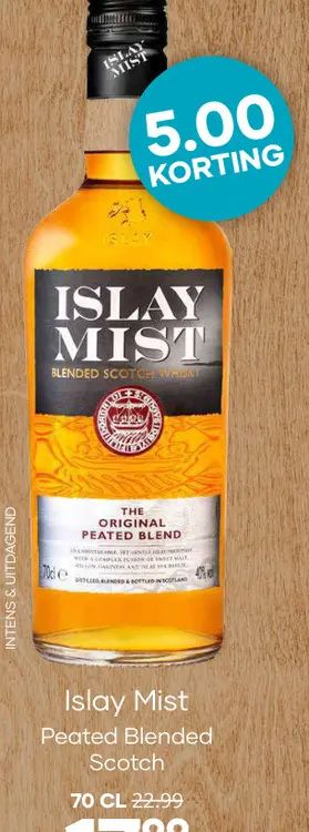 Aanbieding: Islay Mist Peated Blended Scotch