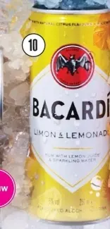Aanbieding: Bacardi Limon & lemonade