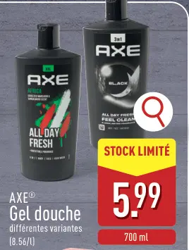 Offre: Gel douche