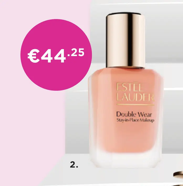 Aanbieding: Double Wear Stay-In-Place Foundation 3C2 Pebb